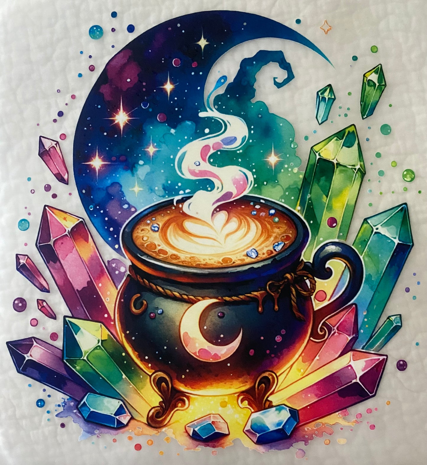 Crystal cauldron