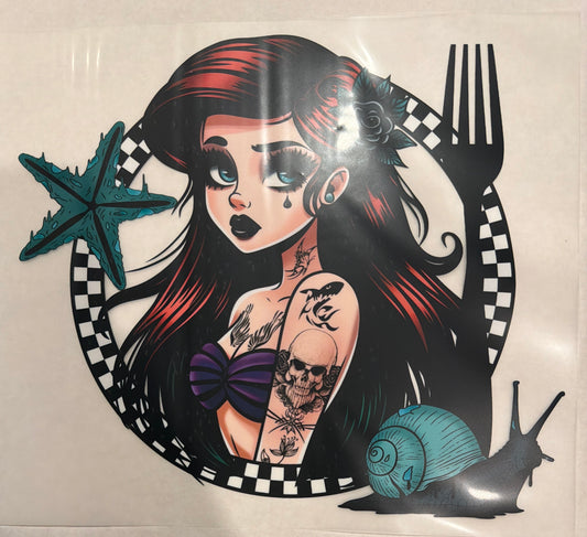 Goth mermaid