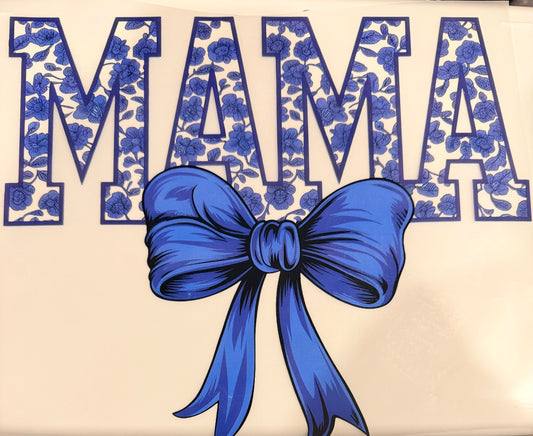 Blue mama bow