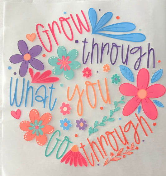 Grow through
