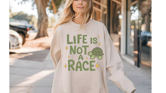 LIFE IS NOT A RACE