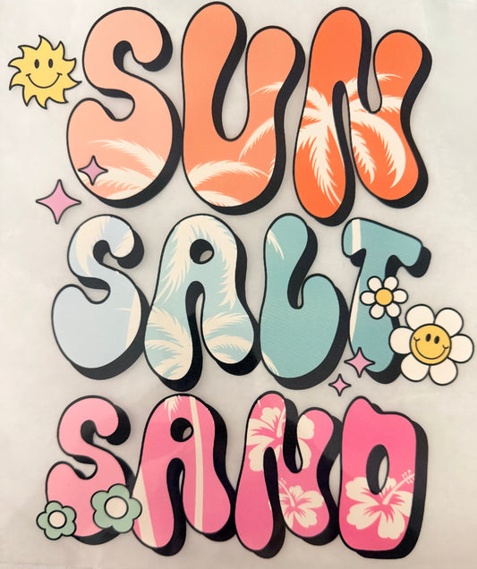 Sun salt sand