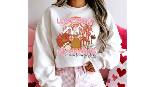 LOVE PEACE HOPPINESS COFFEE