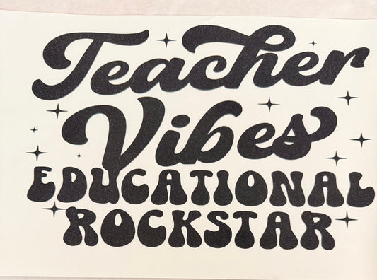 Teacher vibes