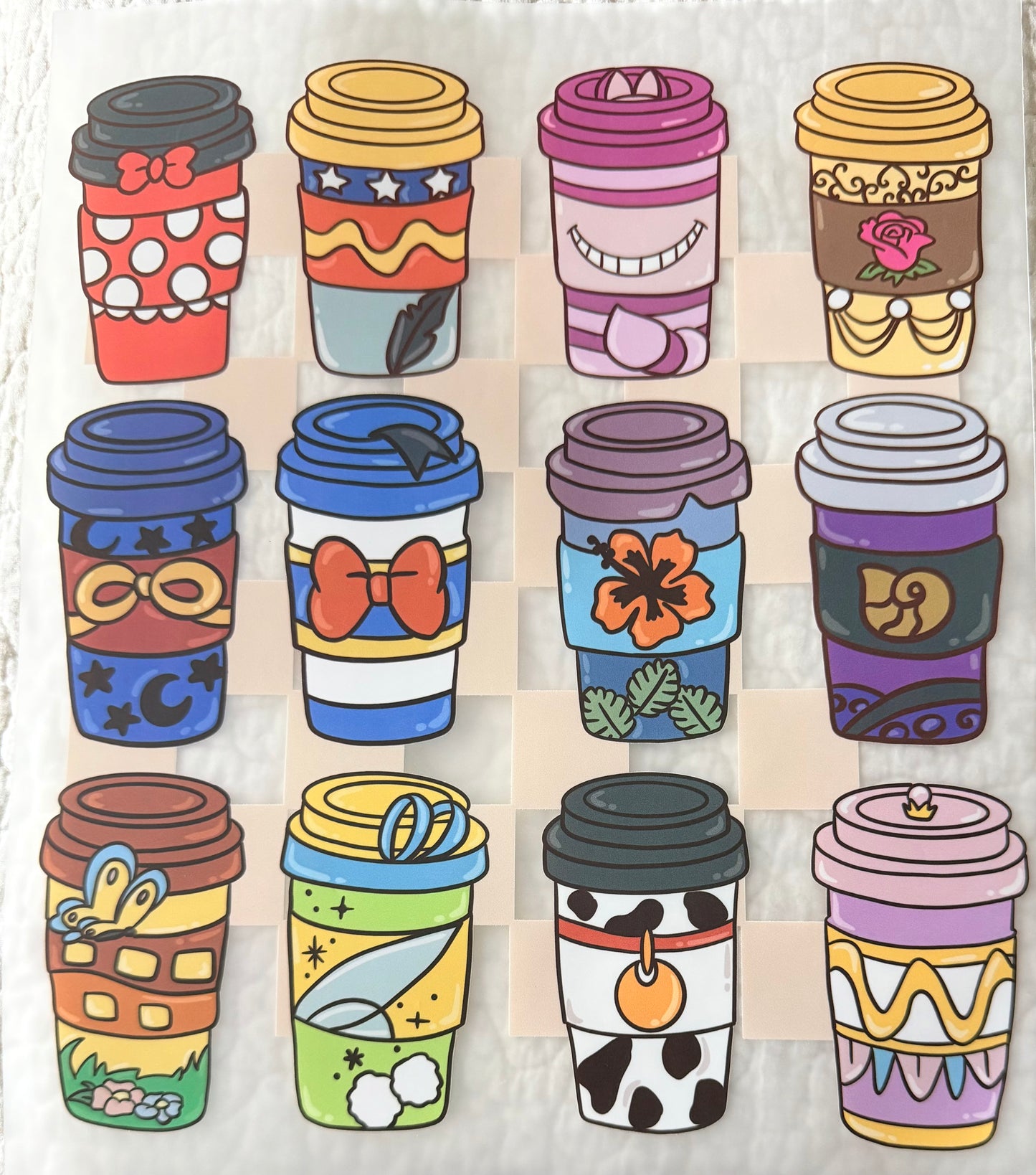 Character cups