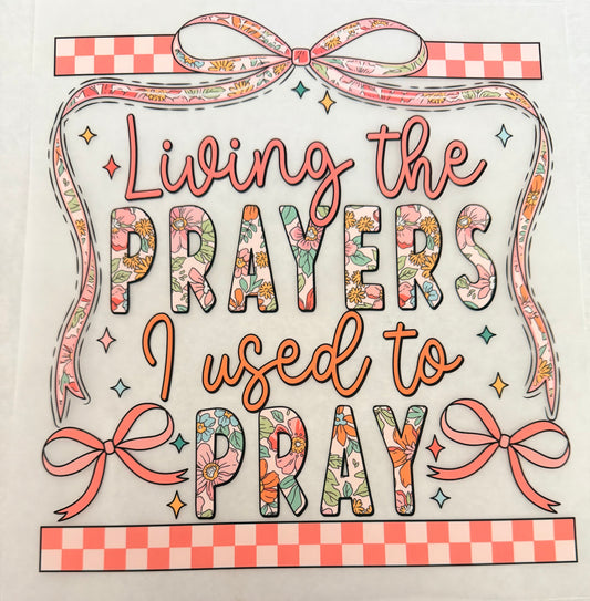 Living the prayers floral