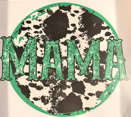 Cow mama green