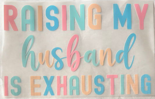 Raising my husband