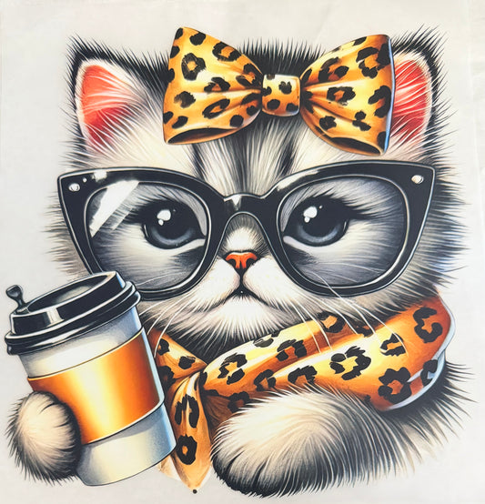 Gray leopard cat