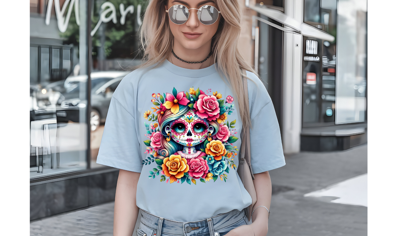 FLORAL SUGAR SKULL