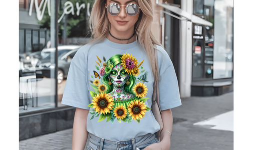 SUNFLOWER SUGAR SKULL