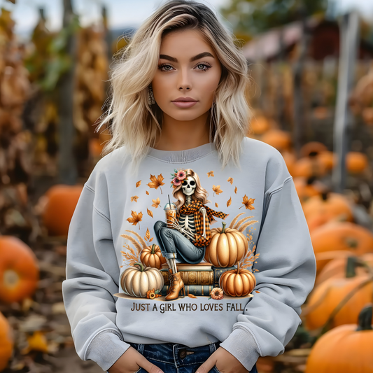 GIRL WHO LOVES FALL SKELLY