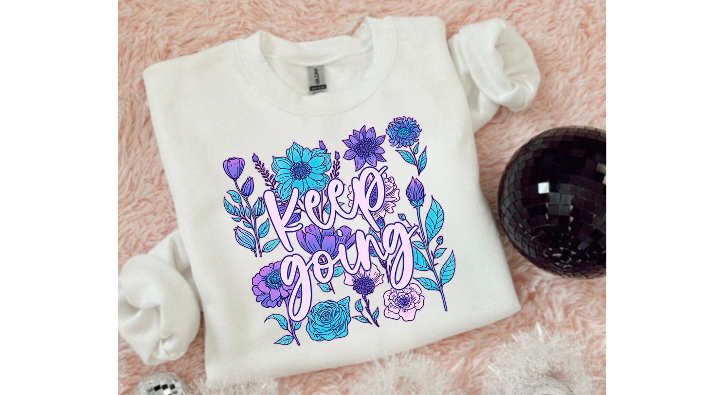 KEEP GOING FLORAL