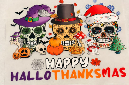 Hallothanksmas skulls