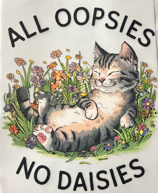 All oopsies no daisies