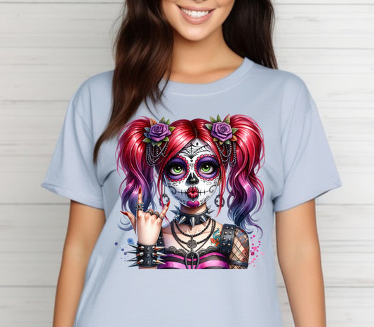 PUNK SUGAR SKULL GIRL