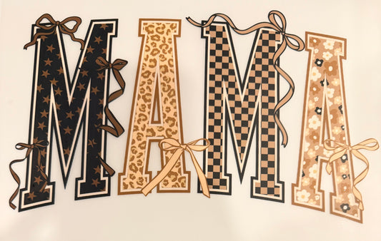Neutral mama bows
