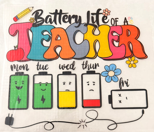 Battery life teacher