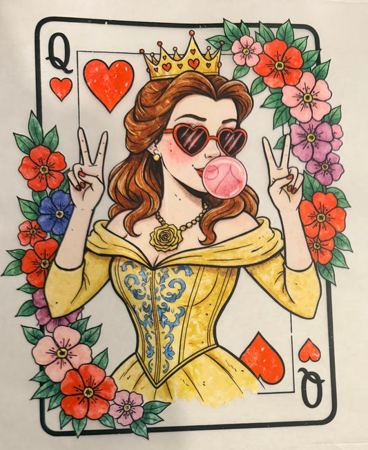 Belle bubblegum queen