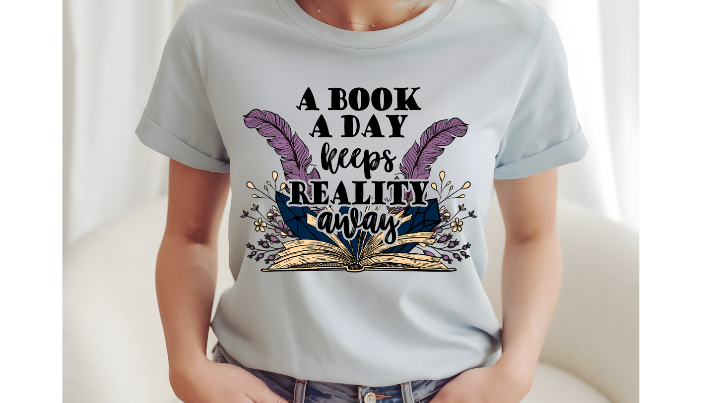 BOOK A DAY KEEPS REALITY AWAY