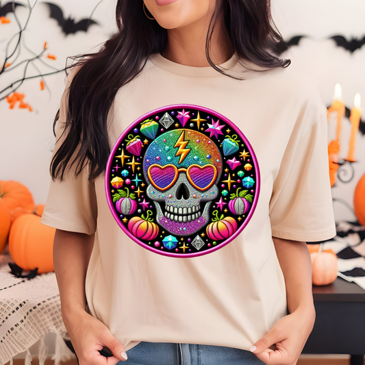 FAUX EMBROIDERY SKELETON