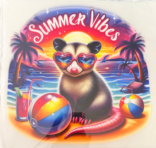 Summer vibes opossum