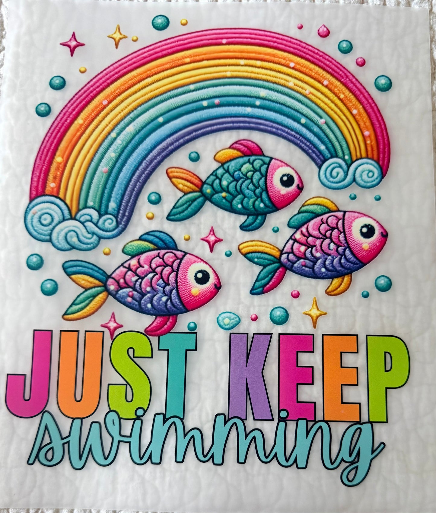Just keep swimming