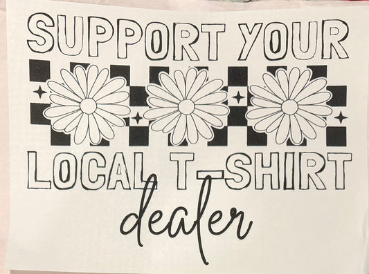 Support tshirt dealer
