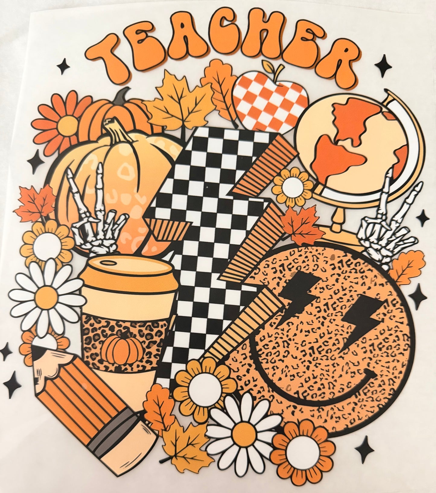 Fall teacher collage