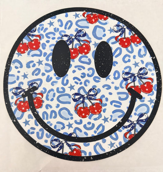 Leopard cherries smiley