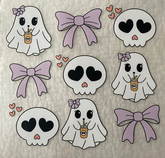 Ghost skelly bows