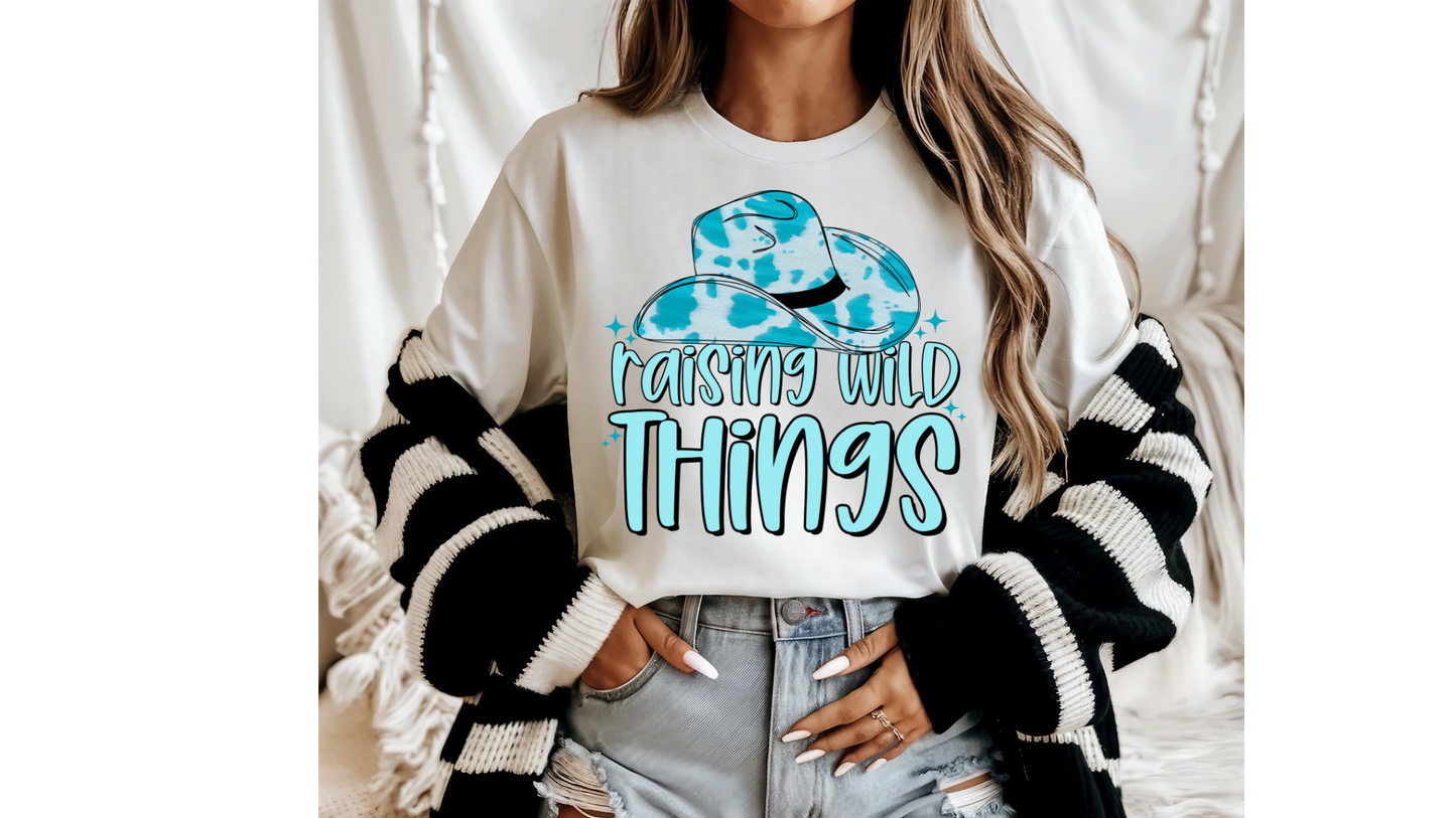 RAISING WILD THINGS BLUE