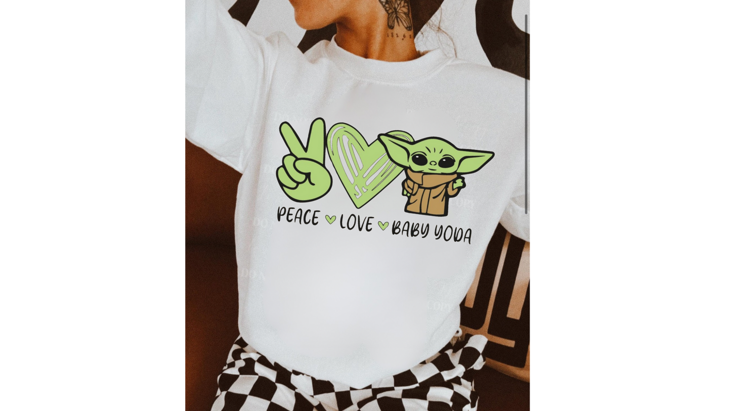 PEACE LOVE BABY Y