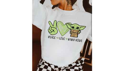 PEACE LOVE BABY Y