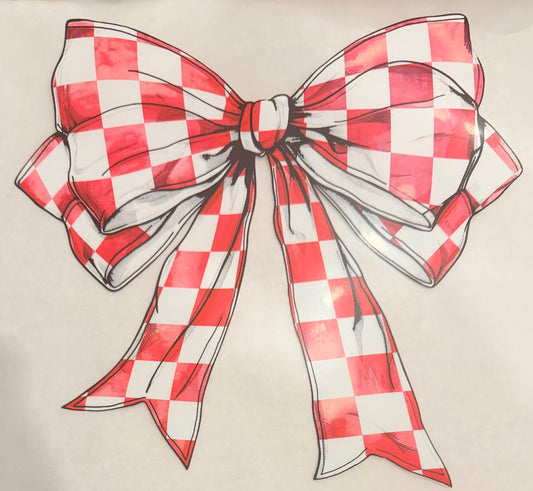 Checkered bow
