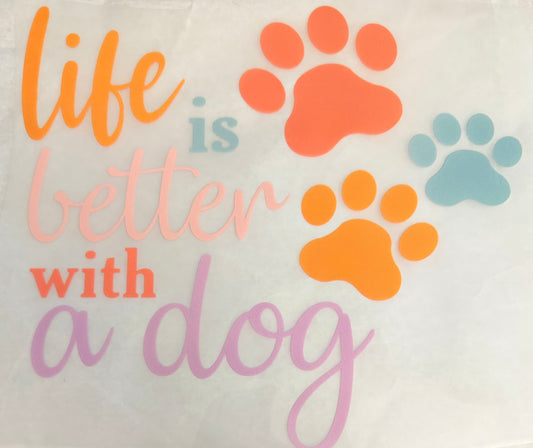 Life better with a dog