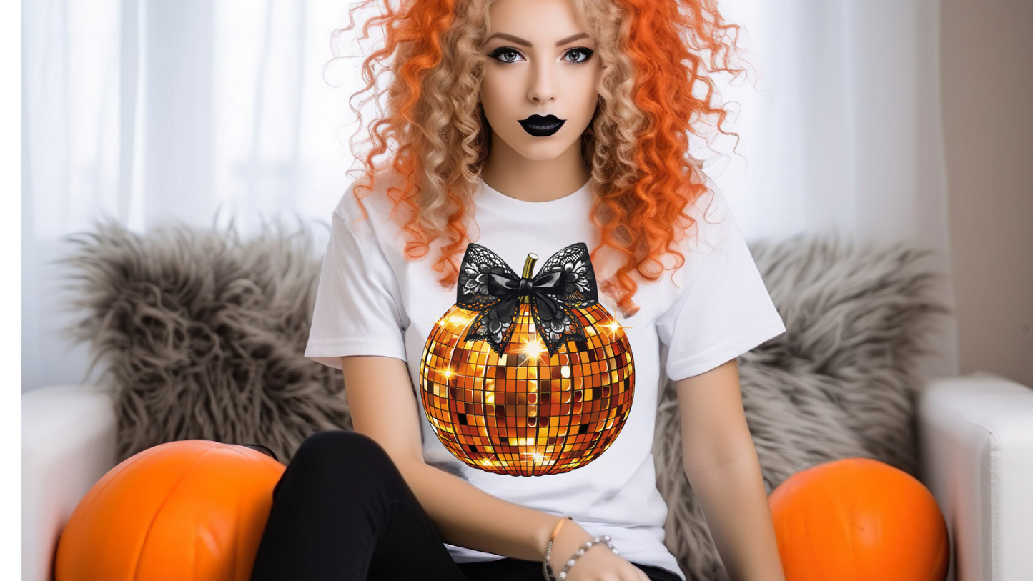 DISCO BALL PUMPKIN