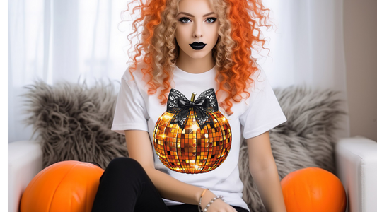 DISCO BALL PUMPKIN