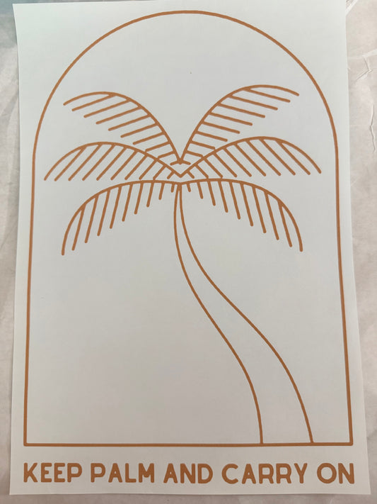 Keep palm carry on