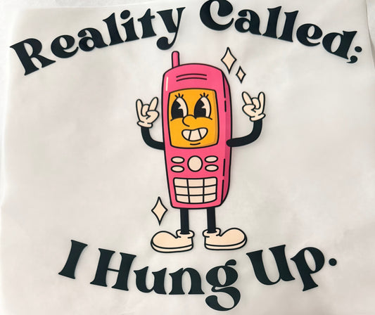 Reality called