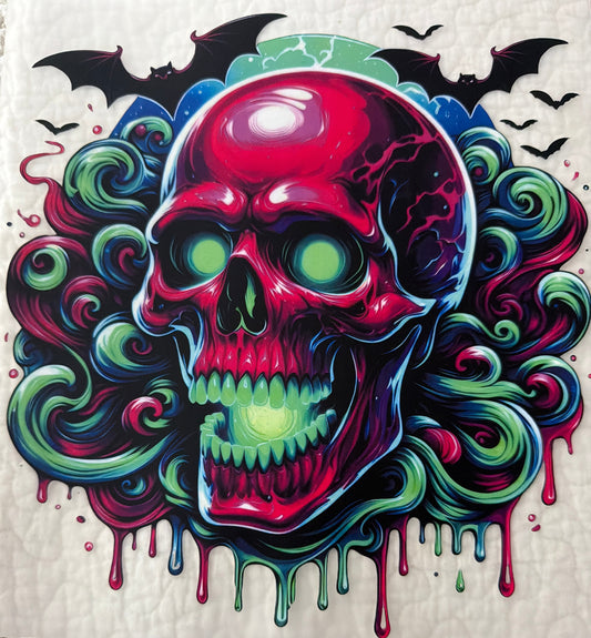 Neon skull