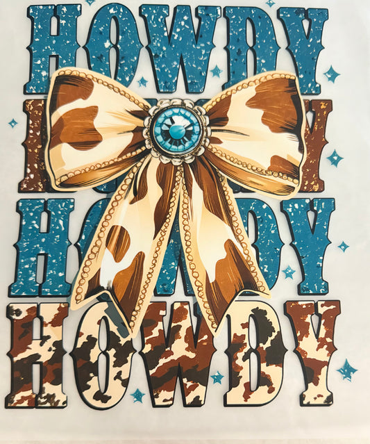 Stacked Howdy bow