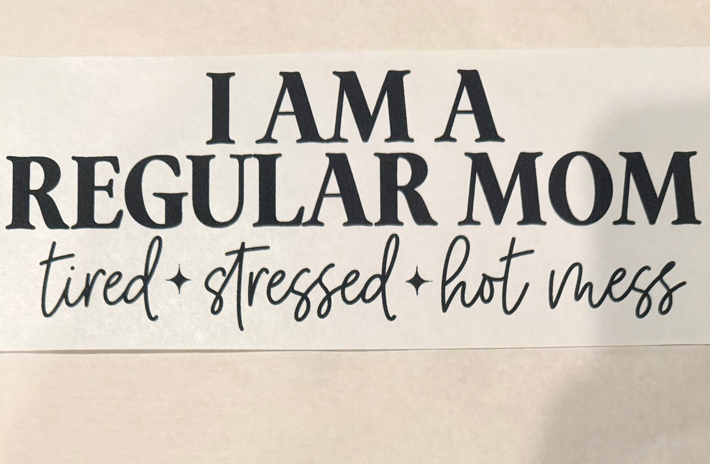 Regular mom
