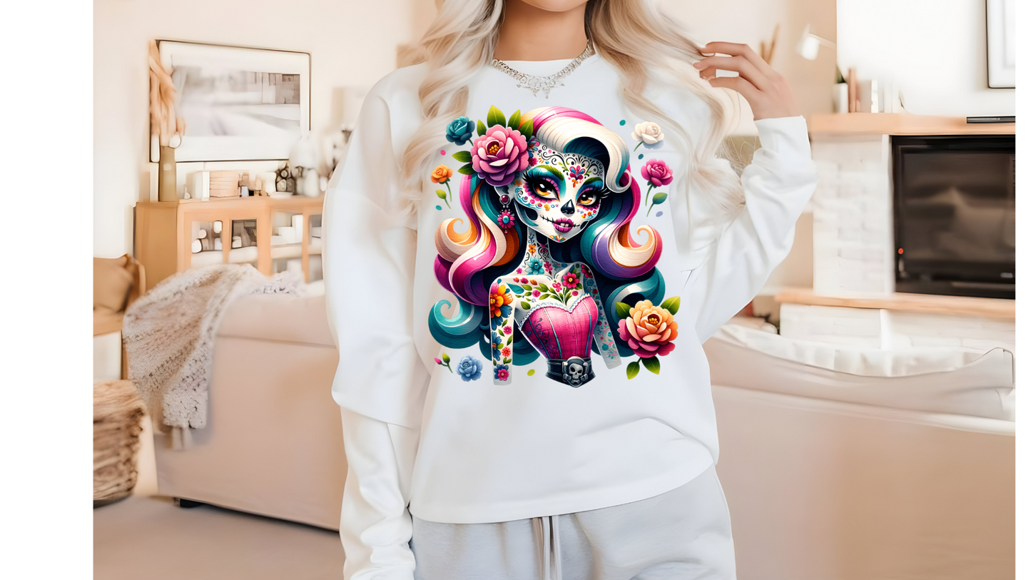 FLORAL SUGAR SKULL