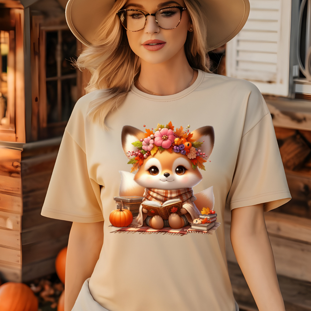 FALL READING FOX