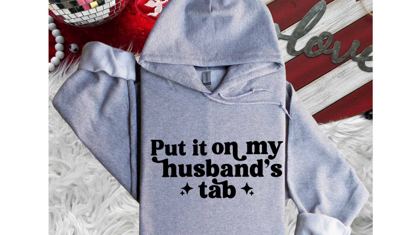 PUT IT ON HUSBANDS TAB