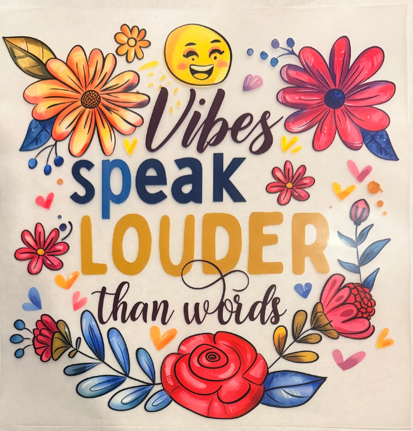 Vibes louder than words