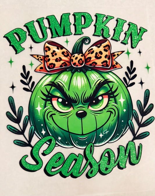 Pumpkin season green man