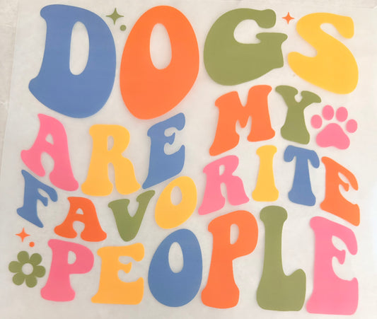 Dogs favorite people