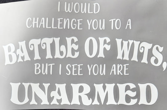 Battle of wits